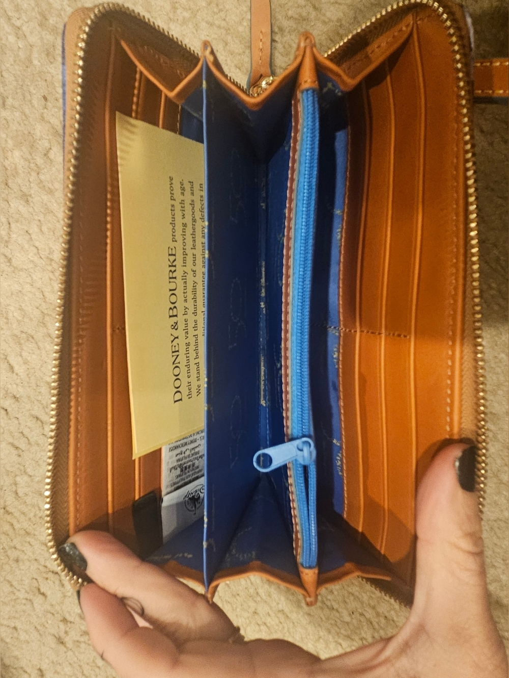Dooney & Bourke Disney 50th Anniversary Zip Wristlet - Picture 3 of 3